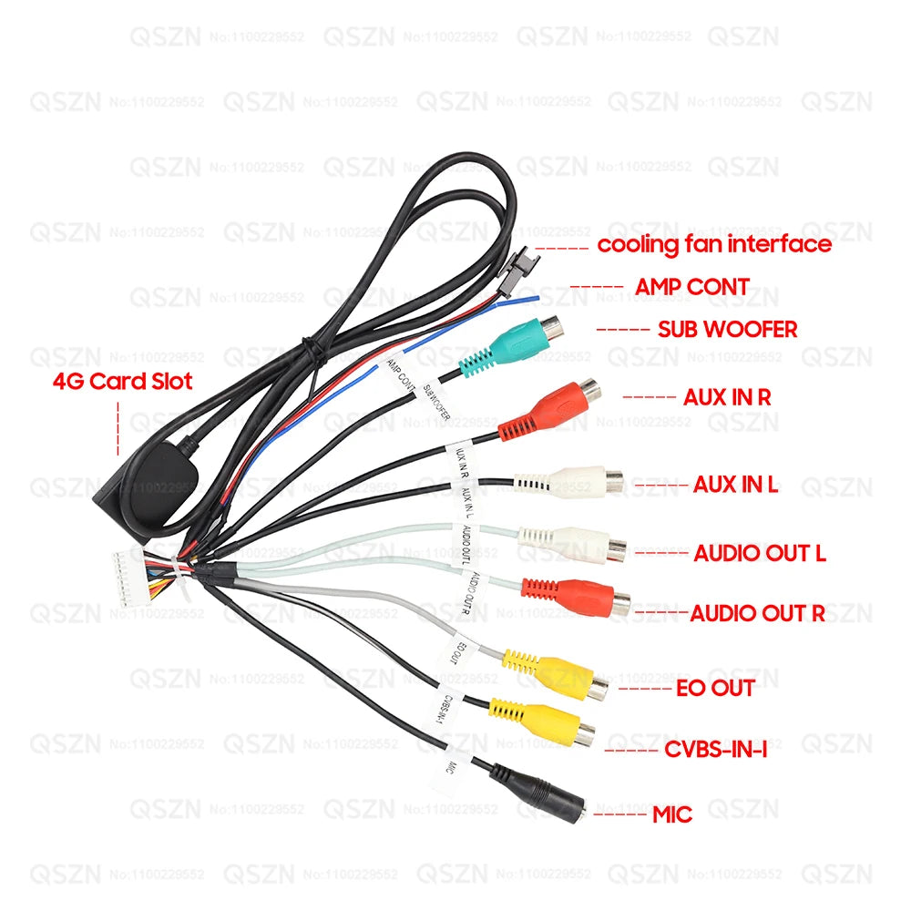 Android Car Radio Stereo Rca — Swuffy