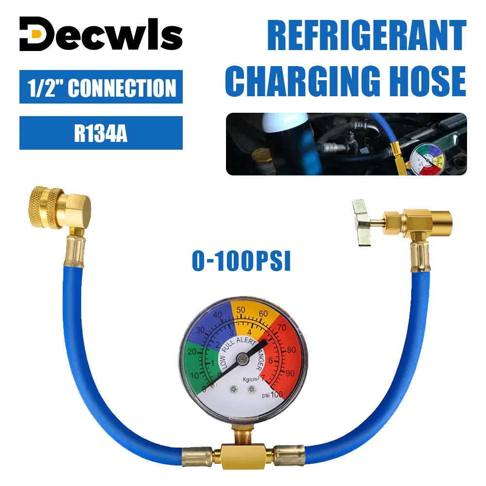 Car Air Conditioner Refrigerant Charging — Swuffy