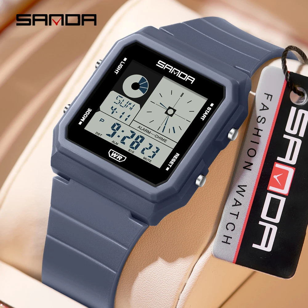 Sanda Watch Students Waterproof Lightweight — Swuffy