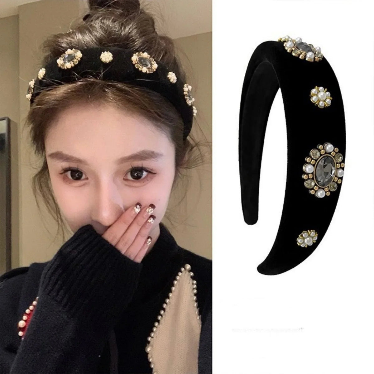 Autumn Sparkly Rhinestone Elegant Hair — Swuffy
