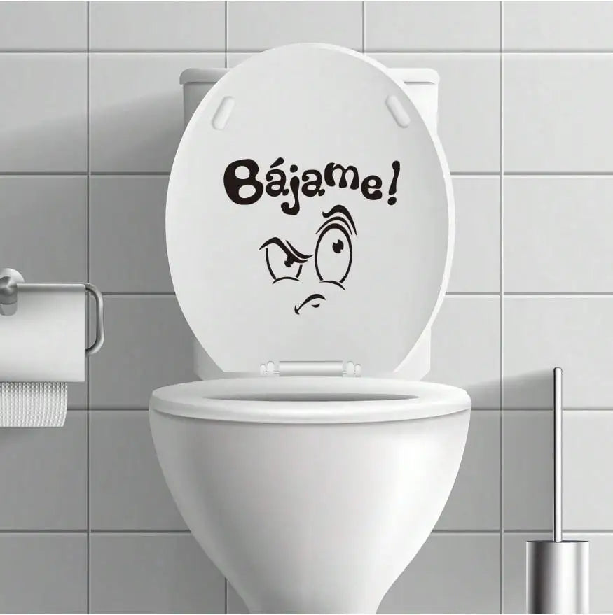 Funny Toilet Sticker Cartoon Character — Swuffy