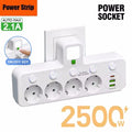 Eu Ac Plug Power Strip — Swuffy