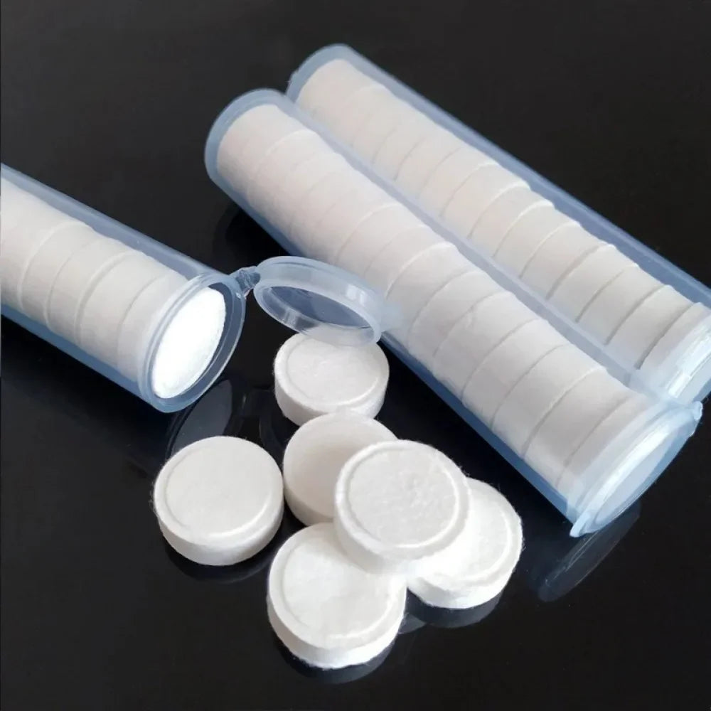 Tube Shaped Disposable Compressed Towels — Swuffy