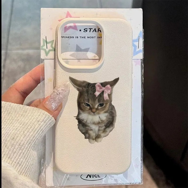 Soft Cat Pattern Phone Case — Swuffy