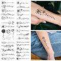 Sheets Semi Permanent Temporary Tattoos — Swuffy
