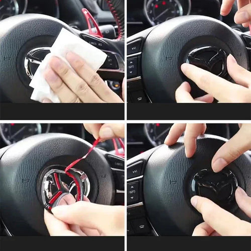 ABS Car Steering Wheel Center — Swuffy