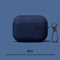 Corduroy Pattern Winder Earphone Case — Swuffy