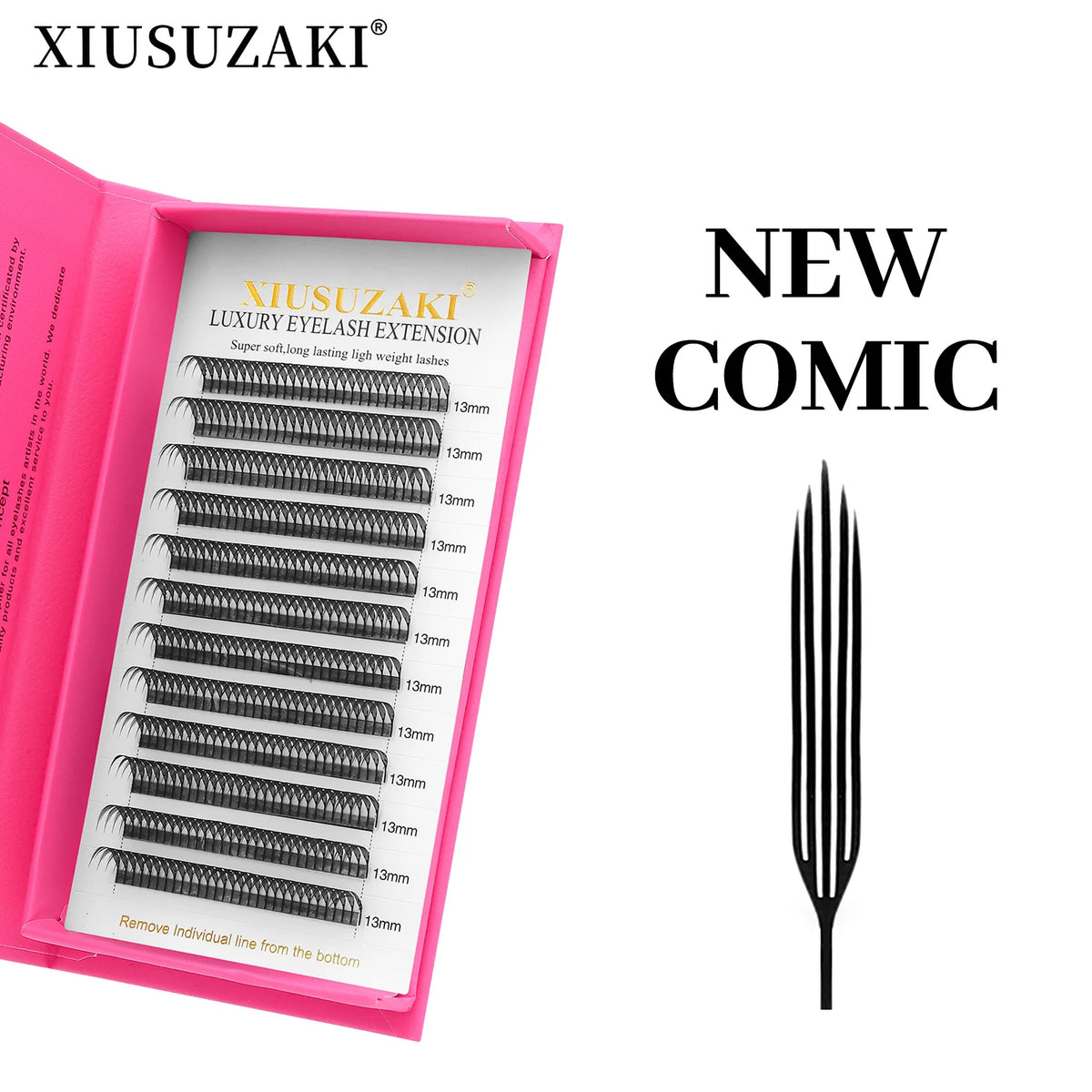 Xiusuzaki Comic Spire Eyelashes Soft — Swuffy