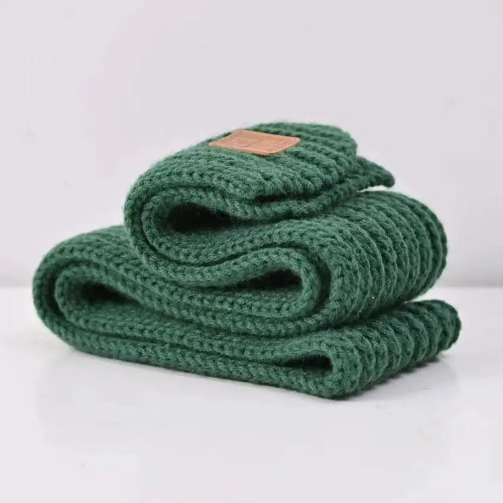 Winter Knitted Scarf Kids Boys — Swuffy