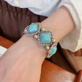 Retro Acrylic Bracelet Geometric Rhombus — Swuffy