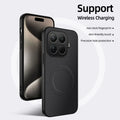 Magnetic Carbon Fiber Texture Phone — Swuffy