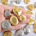 Romantic Heart Locket Pendants Stainless — Swuffy
