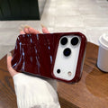 Silk Pattern Wavy Plain Phone — Swuffy