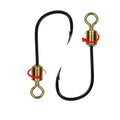 Nuvora Icerio Rotating Fish Hook Swivel High Carbon — Nuvora