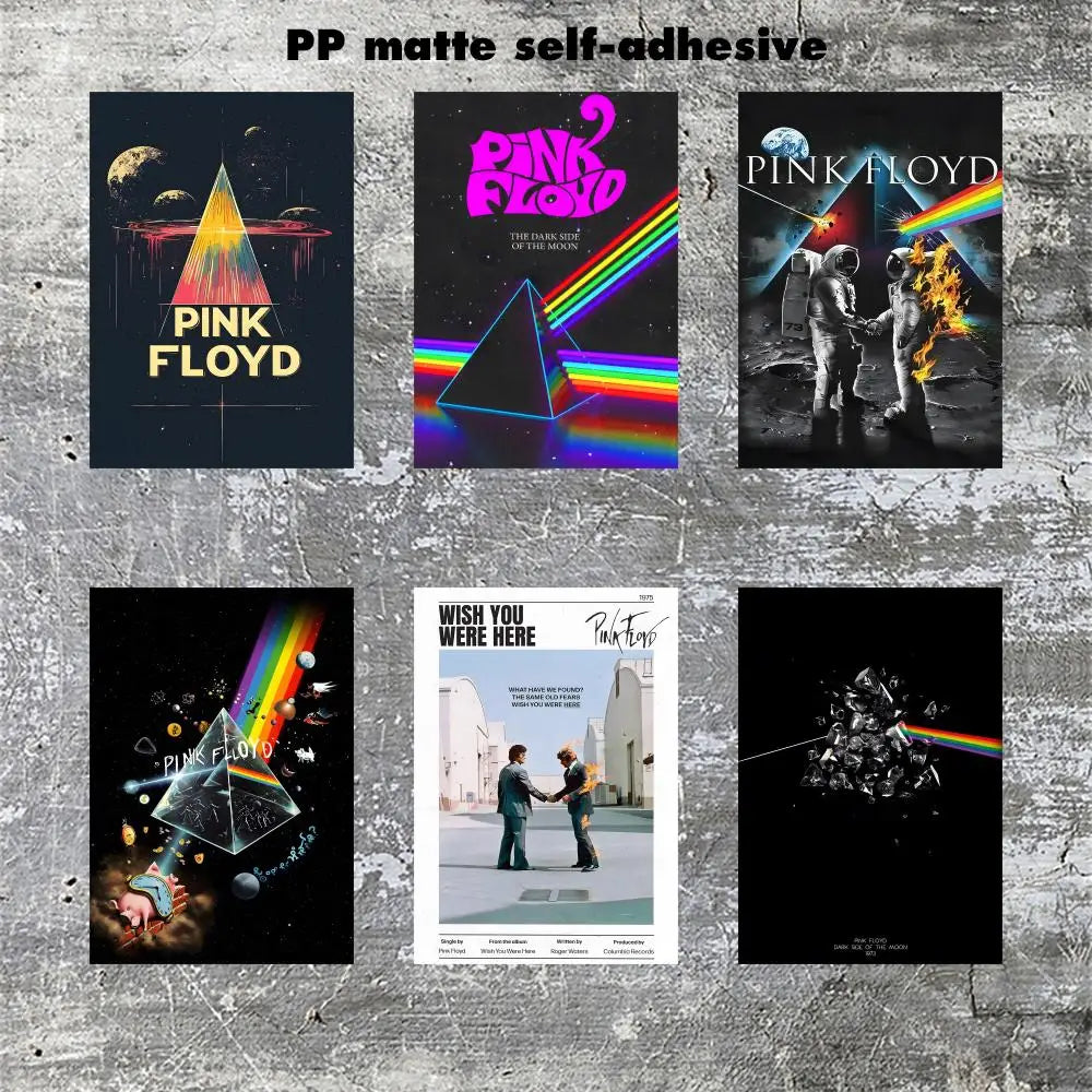 Pink Floyd Band Poster Frameless — Swuffy