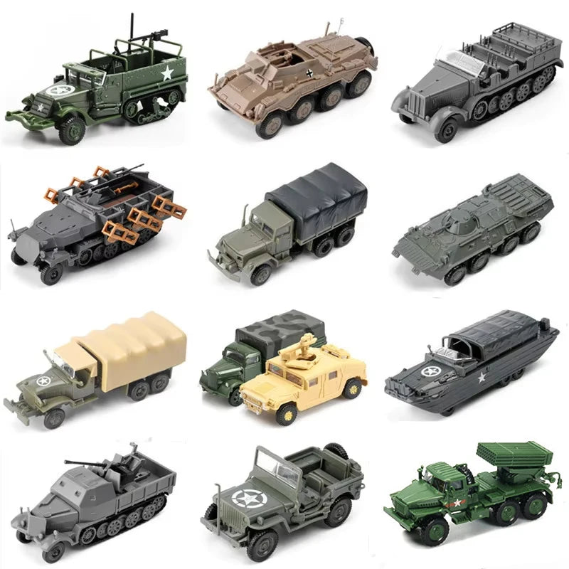 Military Vehicles Assembly Puzzle Model — Swuffy