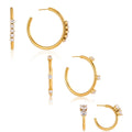 Youthway Delicate Zircon Earrings Minimalist — Swuffy