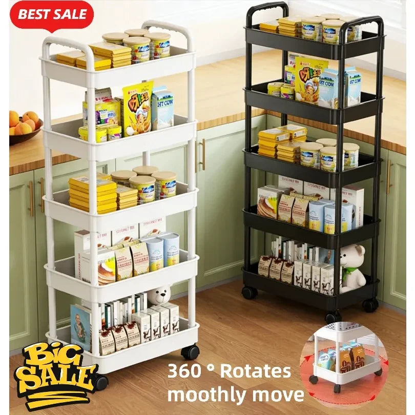 5-Tier Freestanding Storage Shelf — Swuffy