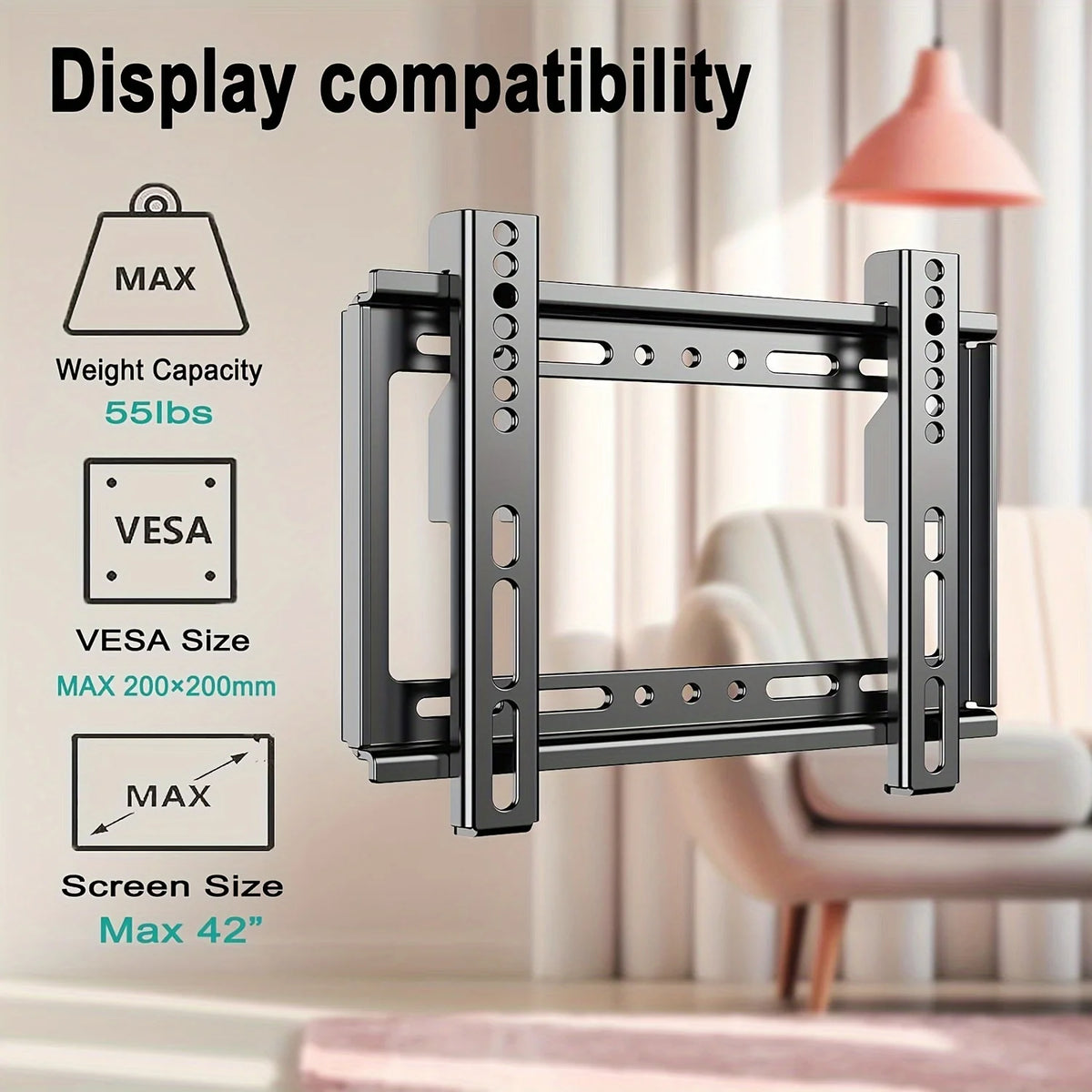 Tv Wall Mount Fixed Most — Swuffy