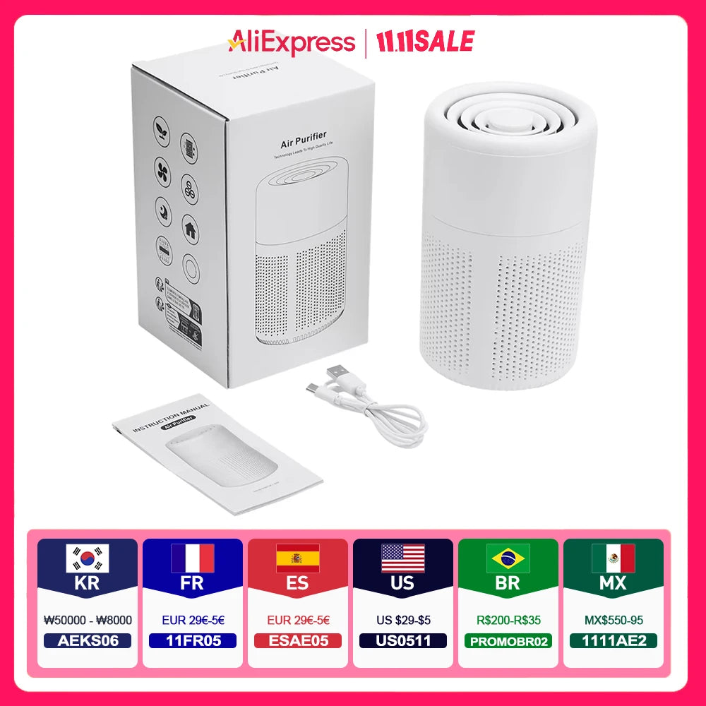 Household Air Purifier Air Cleaner — Swuffy