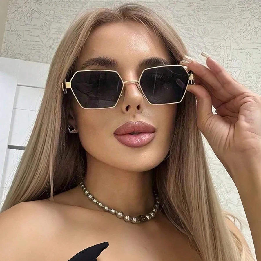 Polygon Square Sunglasses — Swuffy