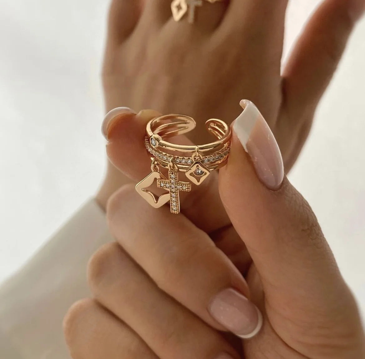 Stainless Steel Gold Plated Sun — Swuffy