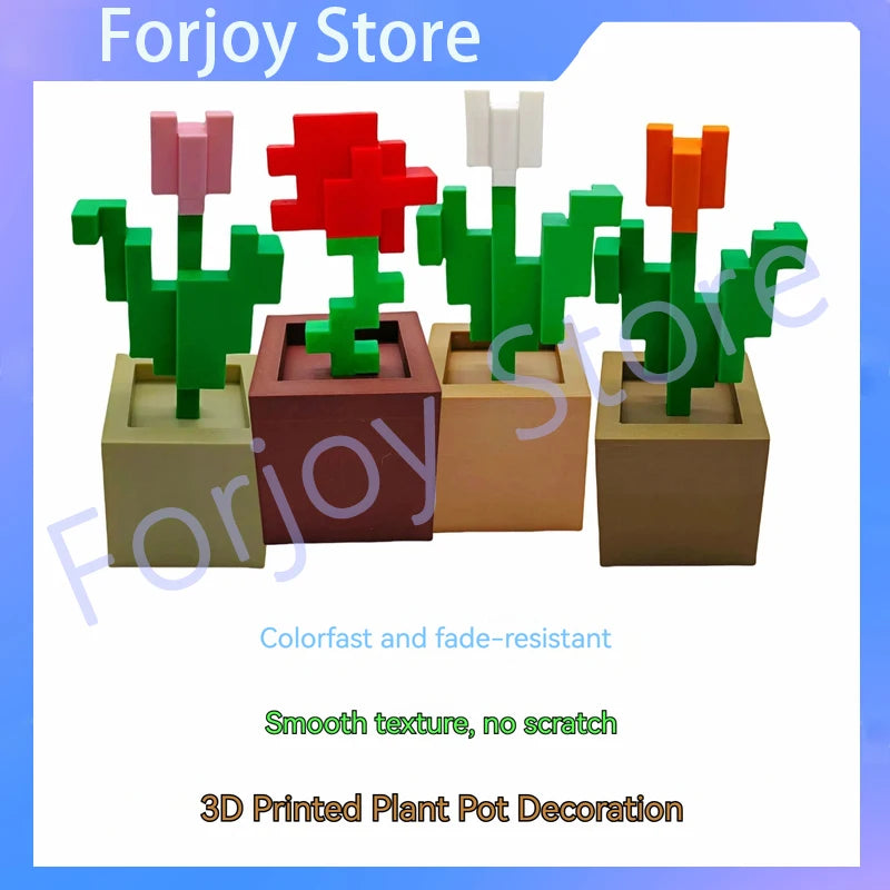 Pixel Art Faux Potted Plant — Swuffy