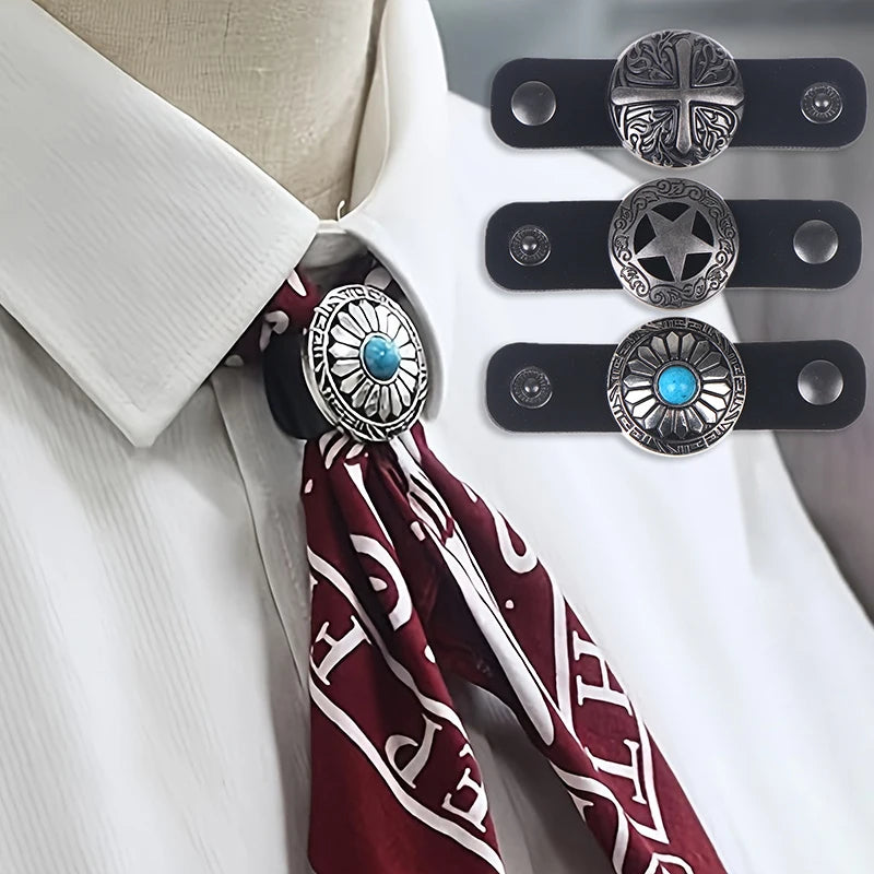 Western Silk Scarf Ring — Swuffy