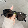 Retro Round Polarized Sunglasses Rivets — Swuffy