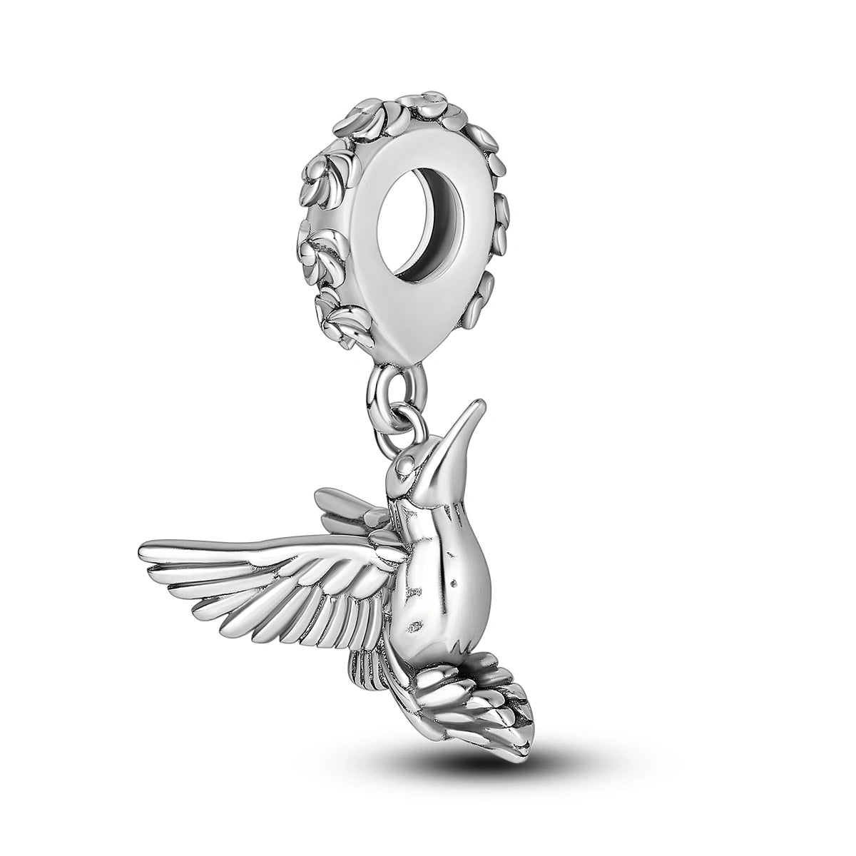 Silver Dangle Charm Hummingbird Fit — Swuffy