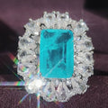 Paraiba Necklace Earring Blue Treasure — Swuffy