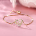 Letter Female Zircon Stone Flower — Swuffy