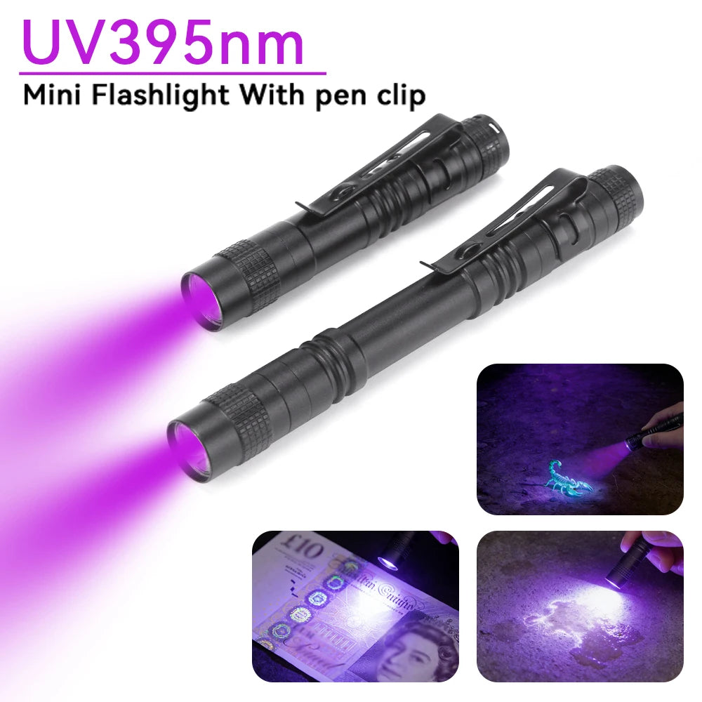 UV Flashlight Ultraviolet Torch Pen — Swuffy