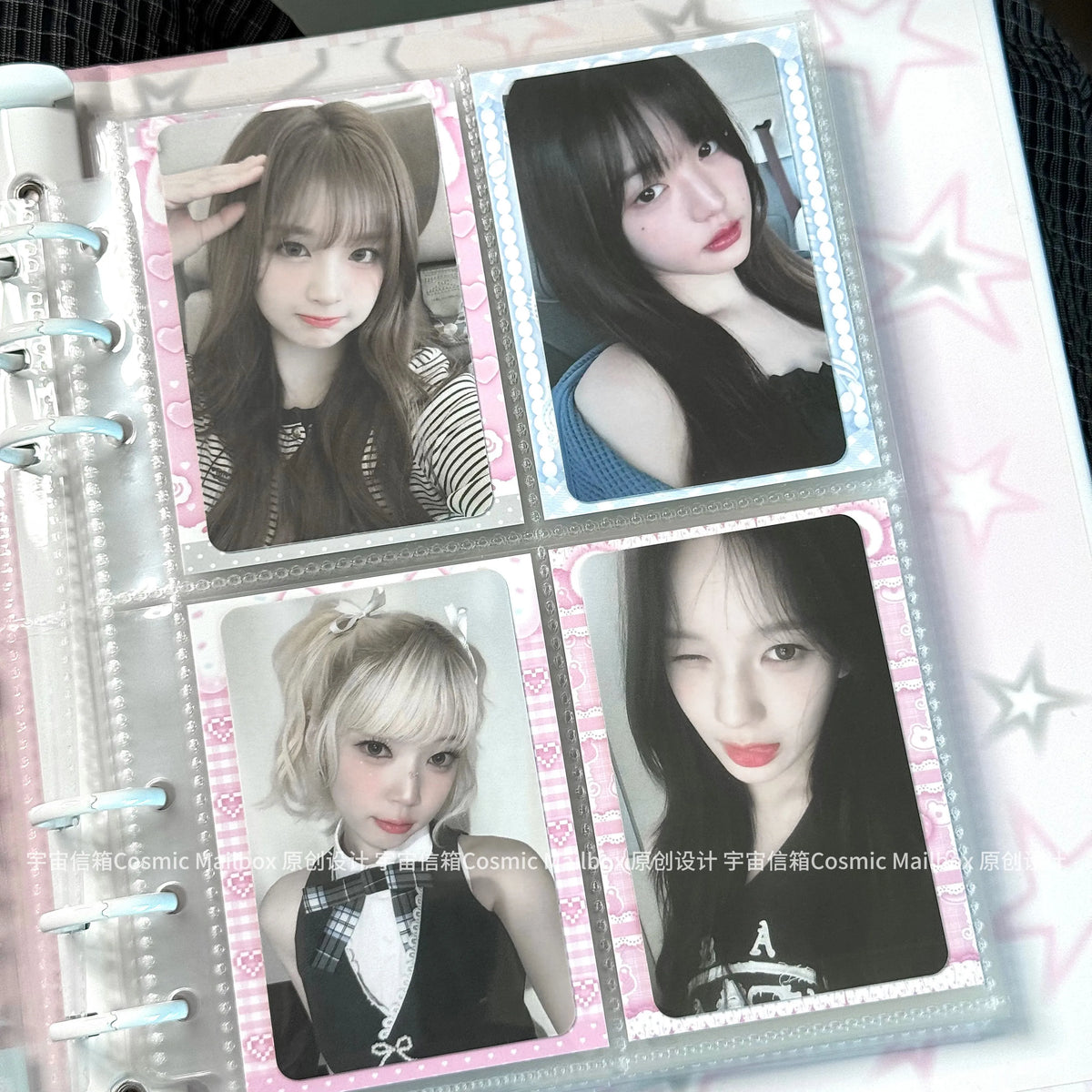 Kpop Card Background Paper Photocard — Swuffy