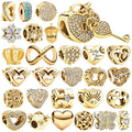 Sparkling Golden Family Heart Forever — Swuffy