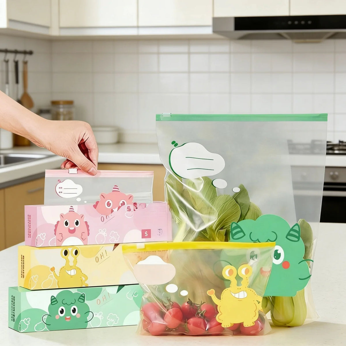 Reusable Food Storage Bags Variety — Swuffy