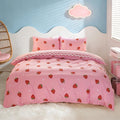 Small Strawberry Print Duvet Cover — Swuffy