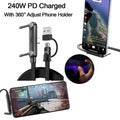 Sideways Phone Charger Invisible Stand — Swuffy