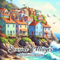 Seaside Town Coloring Book Adult — Swuffy
