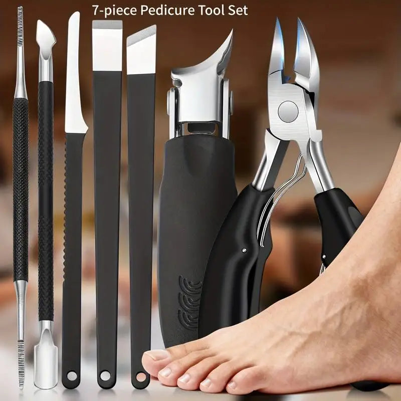 Stainless Steel Nail Clipper Pedicure — Swuffy