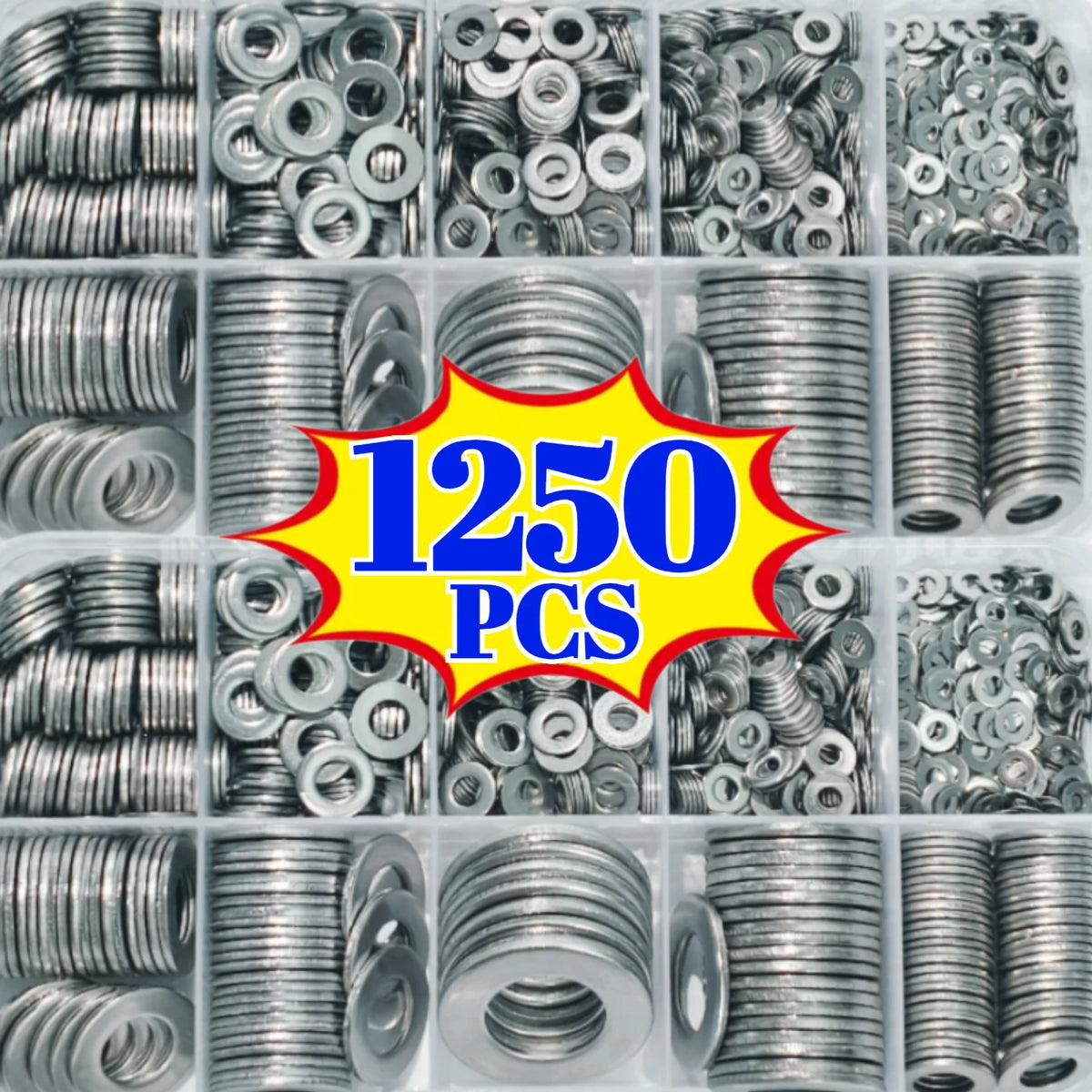 Flat Washer Assortment Kit Sizes — Swuffy
