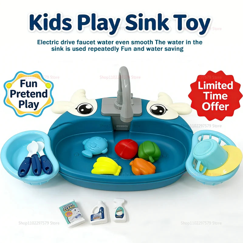 Children Play Kitchen Simulated Dishwasher — Swuffy