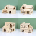 Wooden Hamster Villa Easy Install — Swuffy