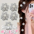 Snowflake Rhinestone Hair Clips — Swuffy