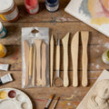 Wooden Clay Sculpting Tool Double — Swuffy