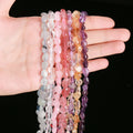 Natural Amethyst Citrine Irregular Beads — Swuffy