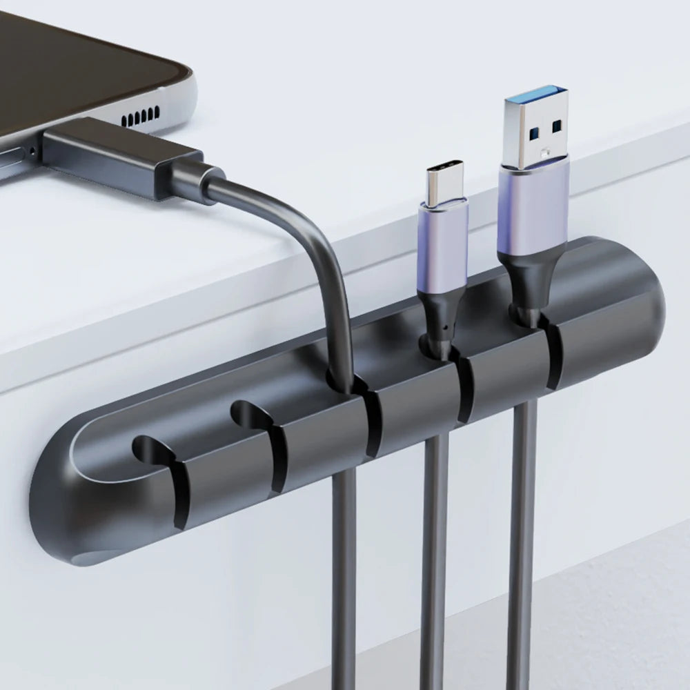 Adhesive Cable Holder Clips Cord — Swuffy