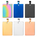 Stainless Steel Rectangletags Pendant Id — Swuffy