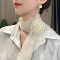 Stylish Chiffon Scarf Elegant Trendy — Swuffy