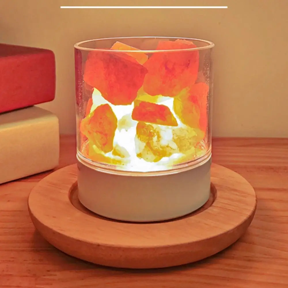 Natural Crystal Salt Lamp USB — Swuffy